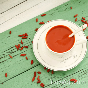 Concentré de jus de baie de Goji de vente chaude pour la santé